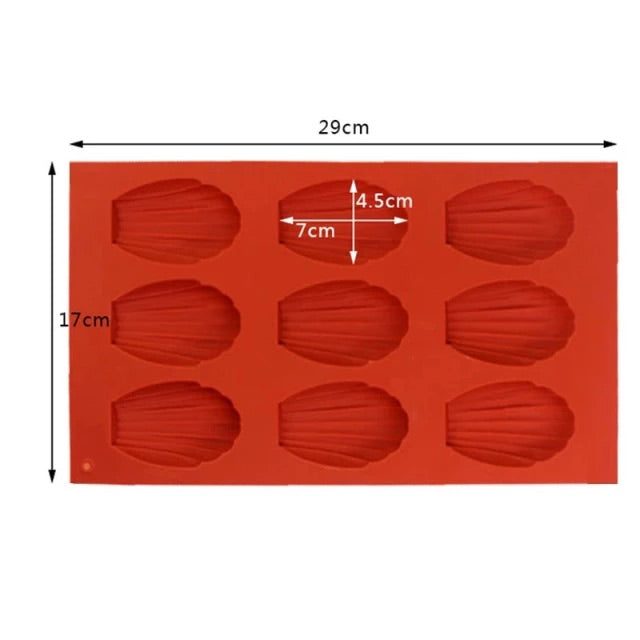 Madeleine Silicone Mold Bake It Egypt