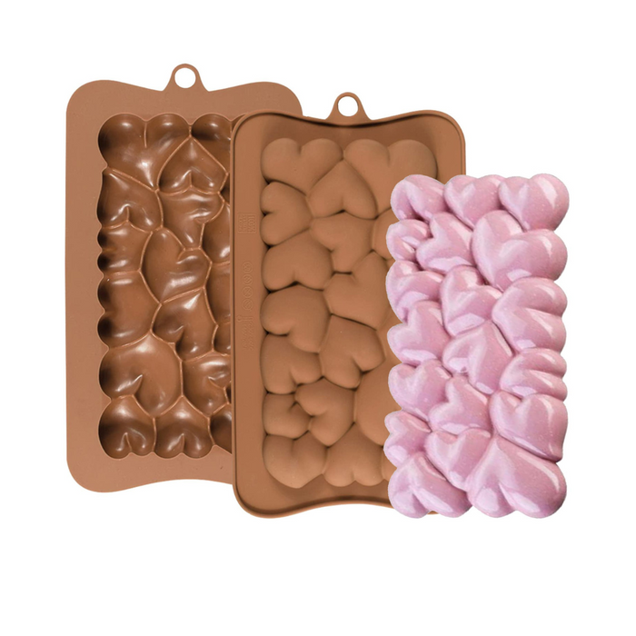 Hearts Bar Silicone Mold