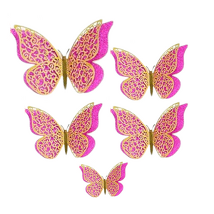 3D Butterfly Cake Topper (12 colors available)