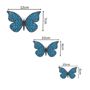 3D Butterfly Cake Topper (12 colors available)