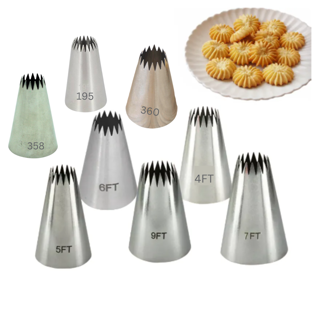 French Open Star Nozzle Jem Nozzle Open Star #362 NZ362