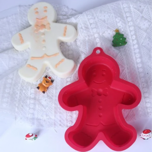 Large Gingerbread Man Silicone Mold