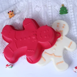 Large Gingerbread Man Silicone Mold