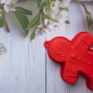 Large Gingerbread Man Silicone Mold