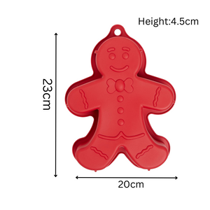 Large Gingerbread Man Silicone Mold