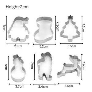 Christmas Cookie Cutters set