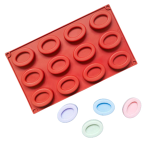 Oval Shaped Silicone Mold