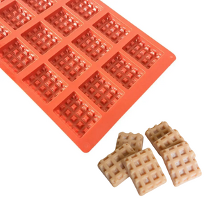 Mini Square Waffles Silicone Mold