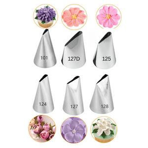 Petal Piping Tips (Not a Set)