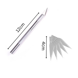 Cutter Pen Set (With 6 Blades)