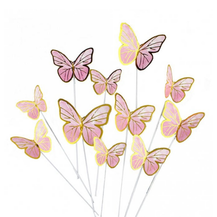 Large Butterfly Cake Topper (2 colors available)