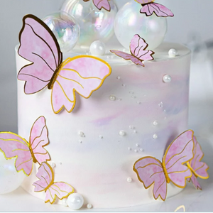 Large Butterfly Cake Topper (2 colors available)