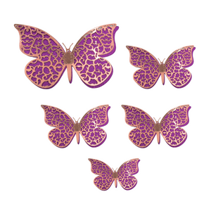 3D Butterfly Cake Topper (12 colors available)