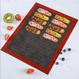 Double Sided Perforated Eclair Silicone Baking Mat (2 sizes available)
