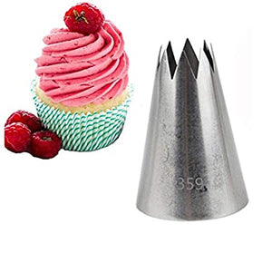 Open Star Piping Tips (Not a set)