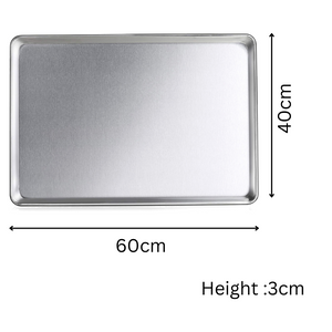 Aluminum Baking Trays 40cm x 60cm