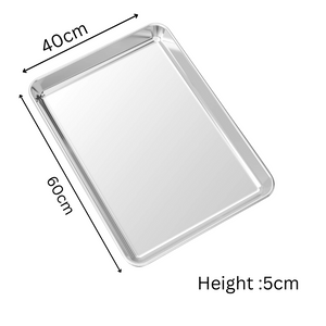 Aluminum Baking Trays 40cm x 60cm