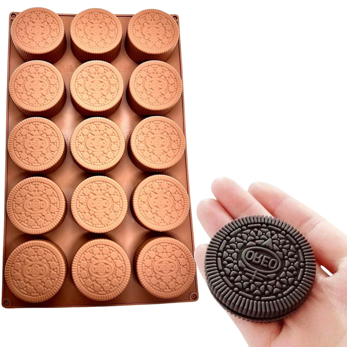 Oreo Cookie Silicone Mold