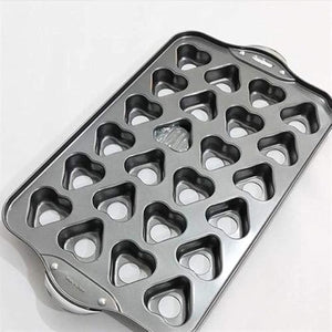 Mini Heart Shape Cheesecake Pan with Removable Base