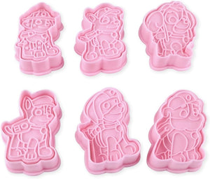 Paw Patrol Cutters with Stamp Set