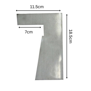 Large Stainless Steel  Cake Scraper