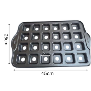 Non-stick Squares Pan With Removable Base
