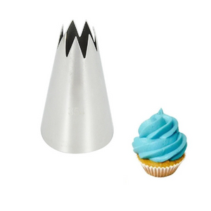 Open Star Piping Tips (Not a set)