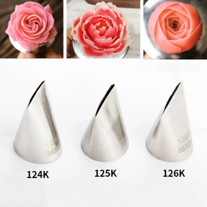 Rose Petals Icing Piping Tips (3 variants)