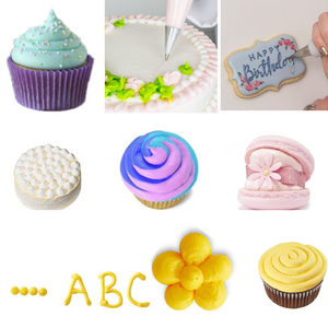 Round Piping Tips (Not a set)