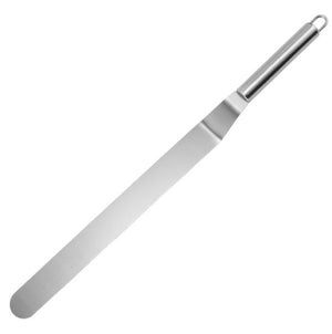 Offset Stainless Steel Spatula - 3 Sizes Available (not a set)