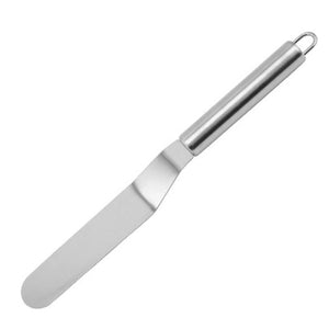 Offset Stainless Steel Spatula - 3 Sizes Available (not a set)