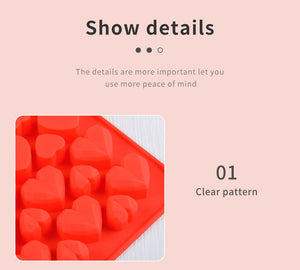 Heart Candy Silicone Mold