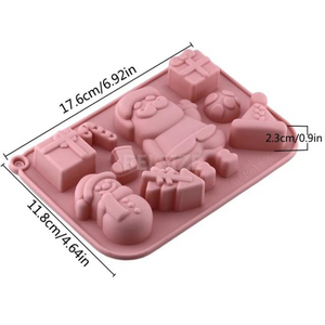Santa is here Silicone Mold