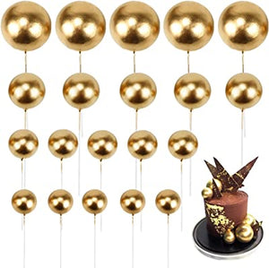 Ball Cake Topper Set (8 Colors Available)