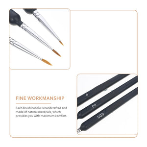 Fine Brush Set (3 Pieces)