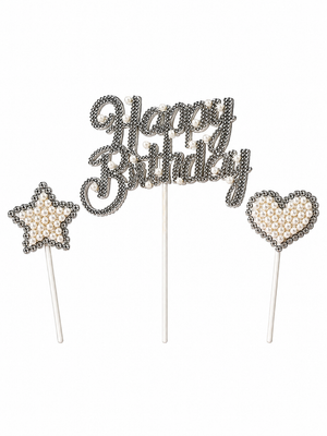 Fancy Happy Birthday Topper