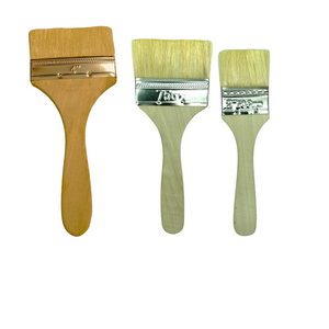 Pastry brush with wooden handle for baking and cake decorating
