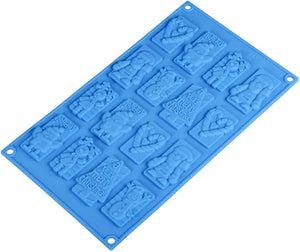 Christmas Mini Bars Silicone Mold