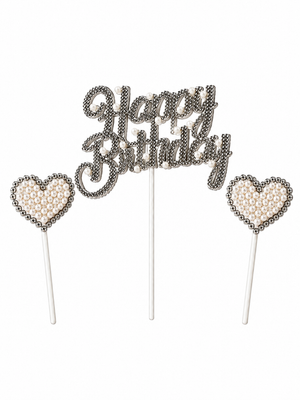 Fancy Happy Birthday Topper