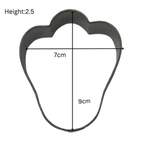 Rabbit Foot Cookie Cutter