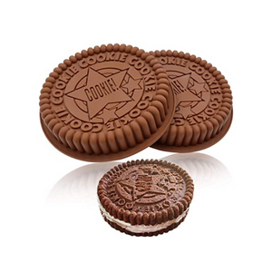 Large Oreo Cookie Cake Silicone Mold (2 Pieces)