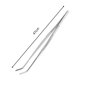 Long Fine Point Angle Kitchen Tweezers
