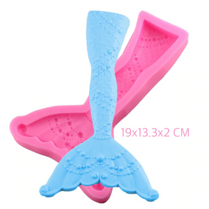 Large Mermaid Tail Silicone Mold