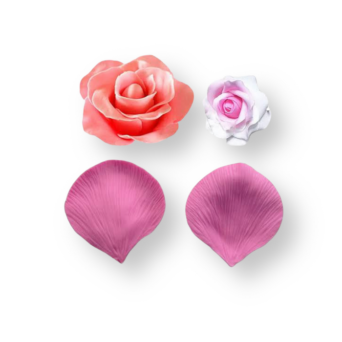 Rose Flower Silicone Veiner