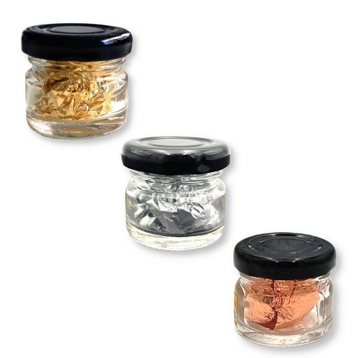 Edible Gold Leaf Flakes (3 Colors Available)