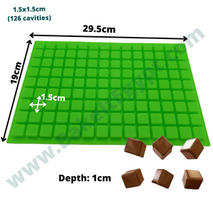 Cuboids Silicone Mold (3 Sizes Available)