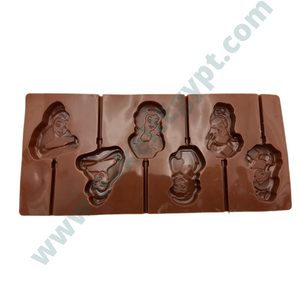 Disney Princesses Lollipop Silicone Mold