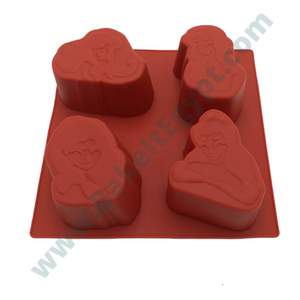 Disney Princesses Silicone Mold