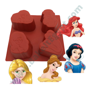 Disney Princesses Silicone Mold