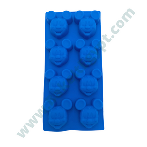 Small Minnie or Mickey Mouse Face Silicone Mold
